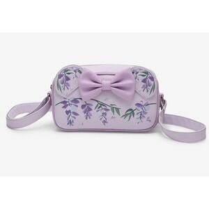 NWT‎ Loungefly Disney Minnie Mouse Wisteria Ears Floral Scented Crossbody Bag